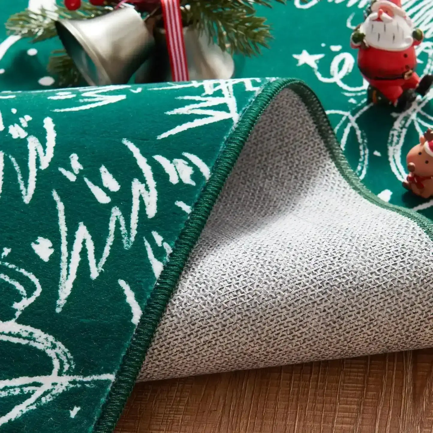 Deck The Halls Christmas Rug - Jinchan Home