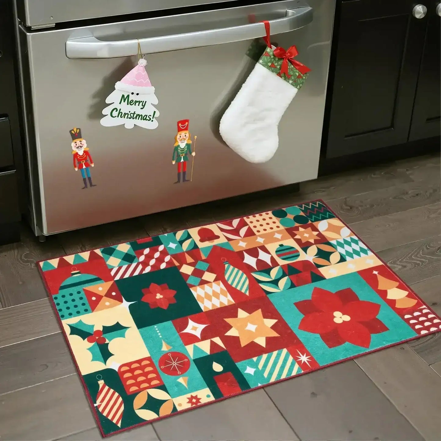 Holiday Patch Rug - Jinchan Home