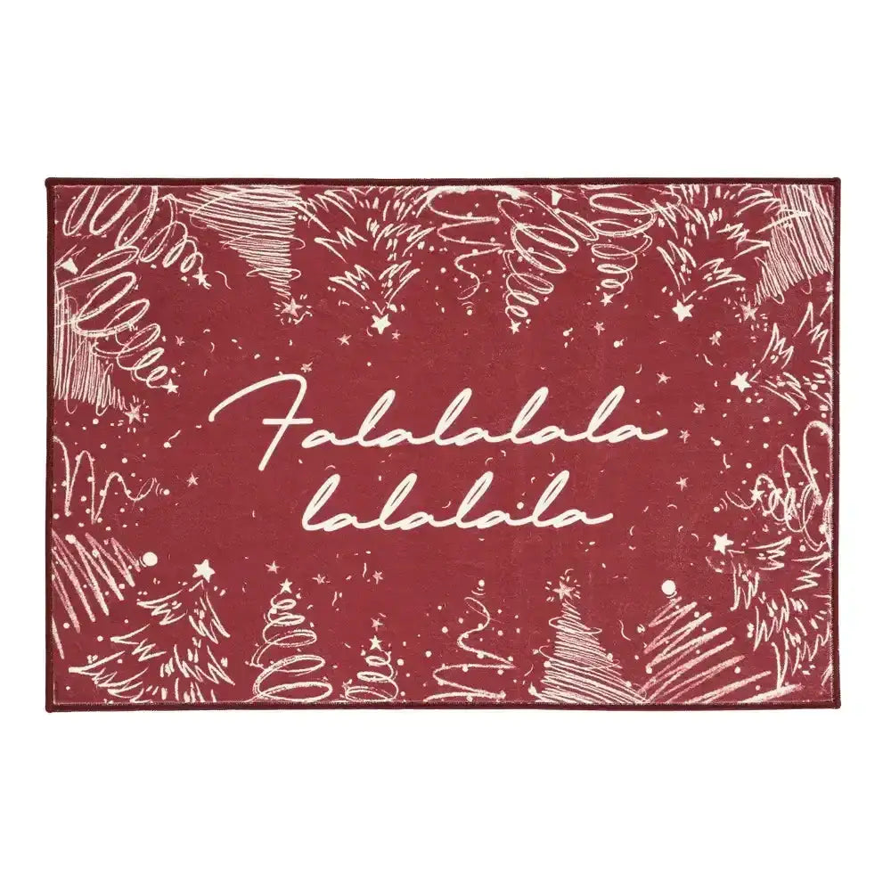 Deck The Halls Christmas Rug - Jinchan Home