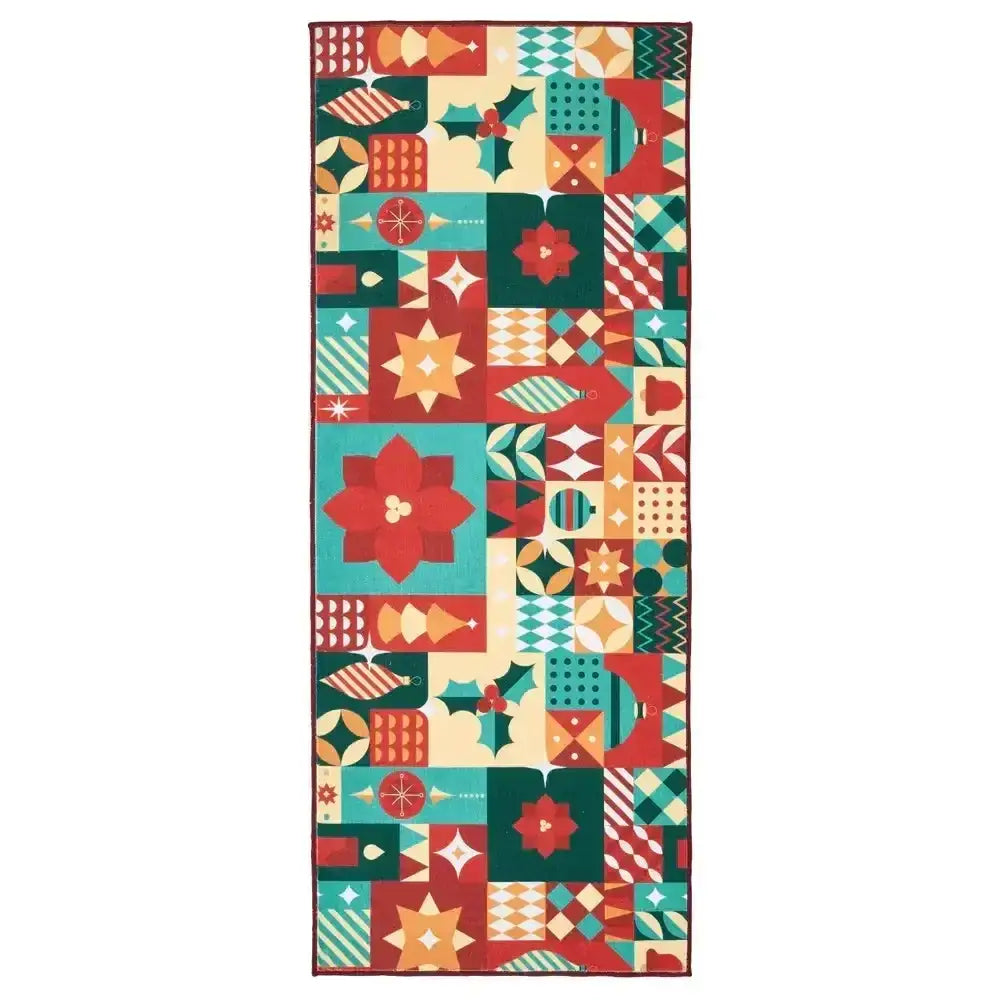 Holiday Patch Rug - Jinchan Home