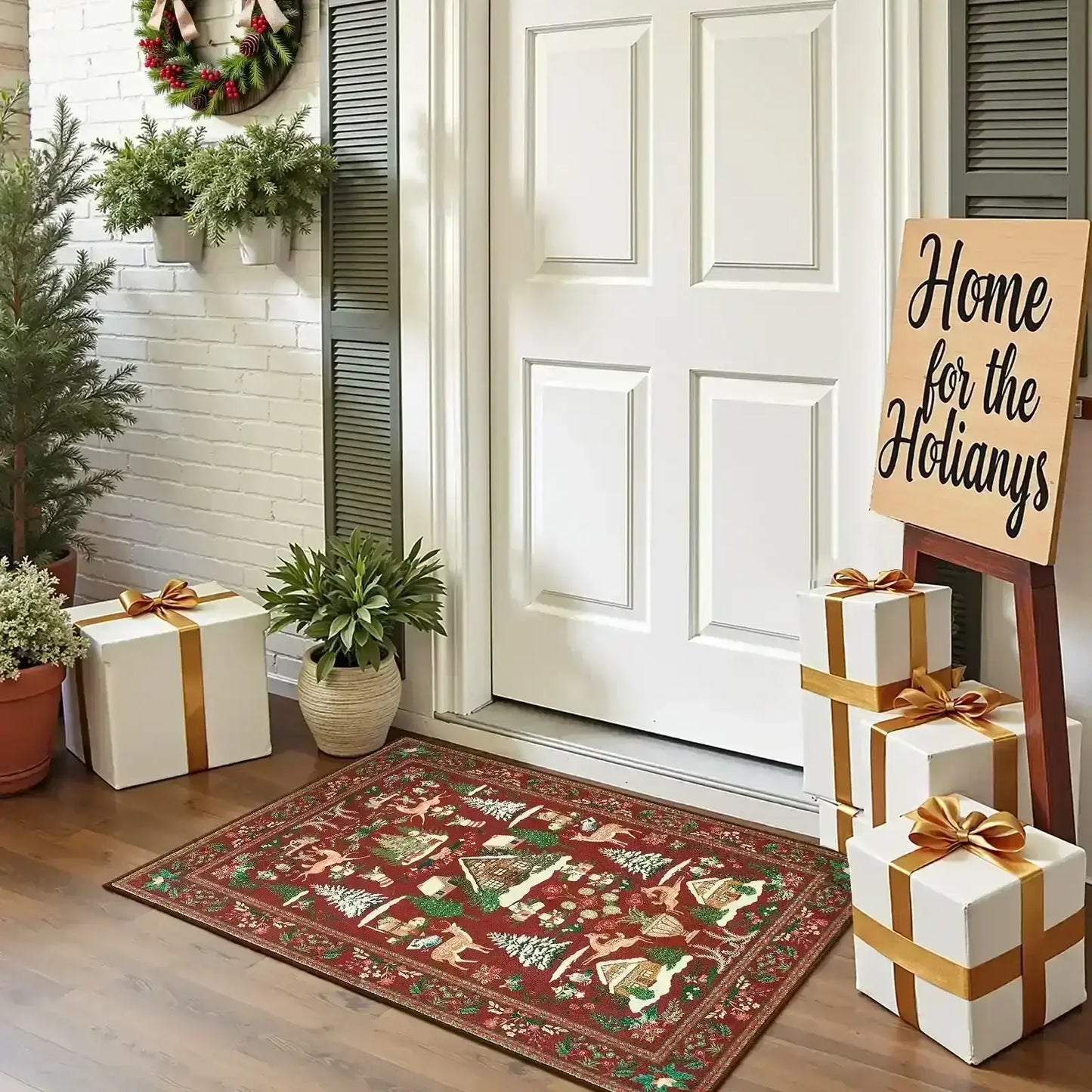 Cabin Tales Rug - Jinchan Home