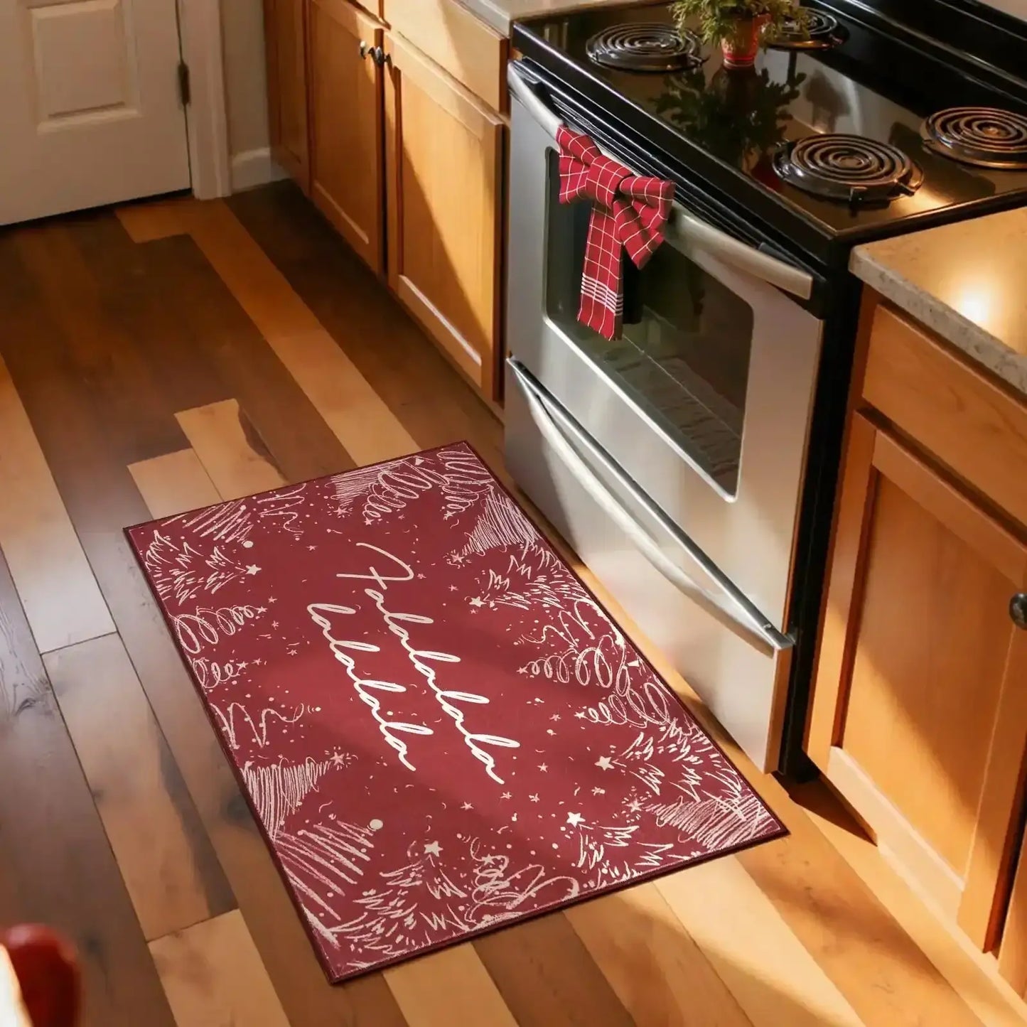 Deck The Halls Christmas Rug - Jinchan Home