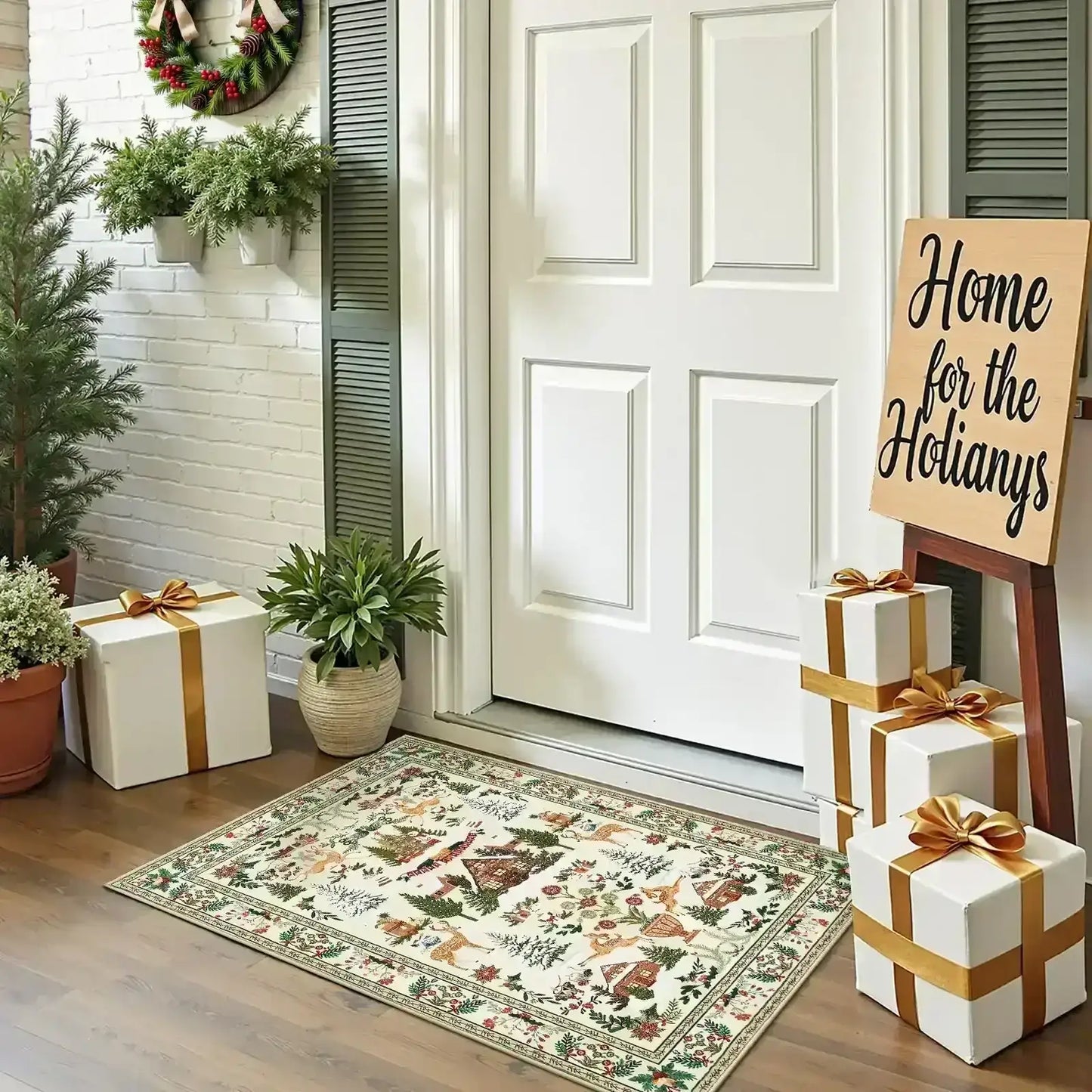 Cabin Tales Rug - Jinchan Home