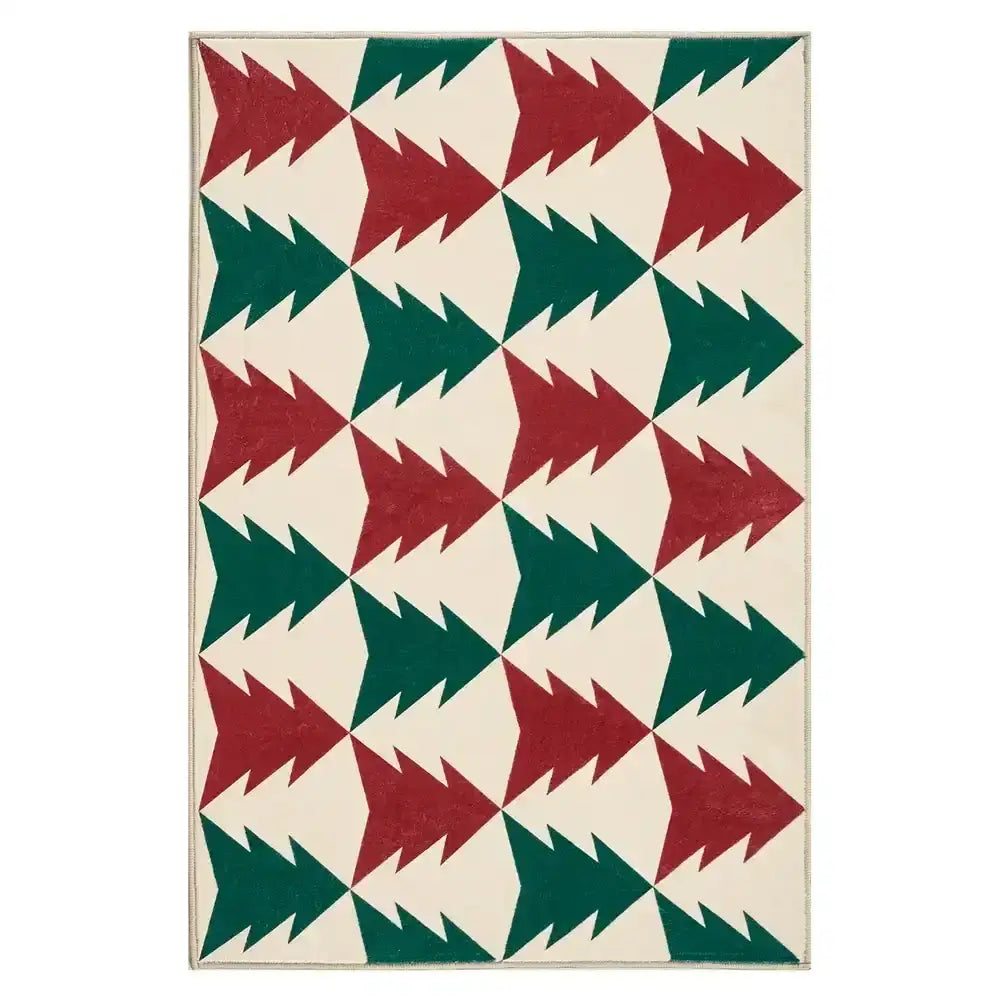 Christmas Trees Rug - Jinchan Home