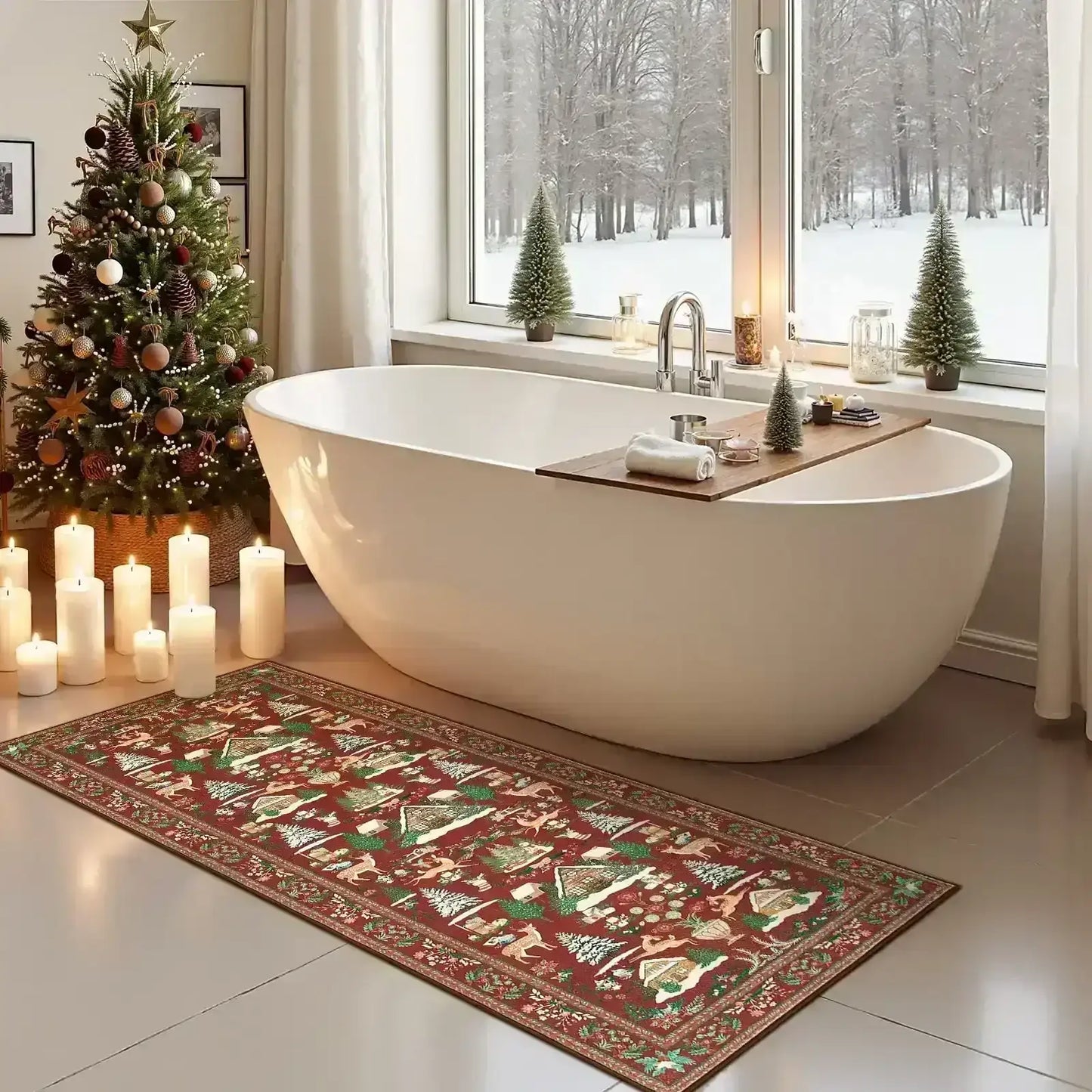 Cabin Tales Rug - Jinchan Home
