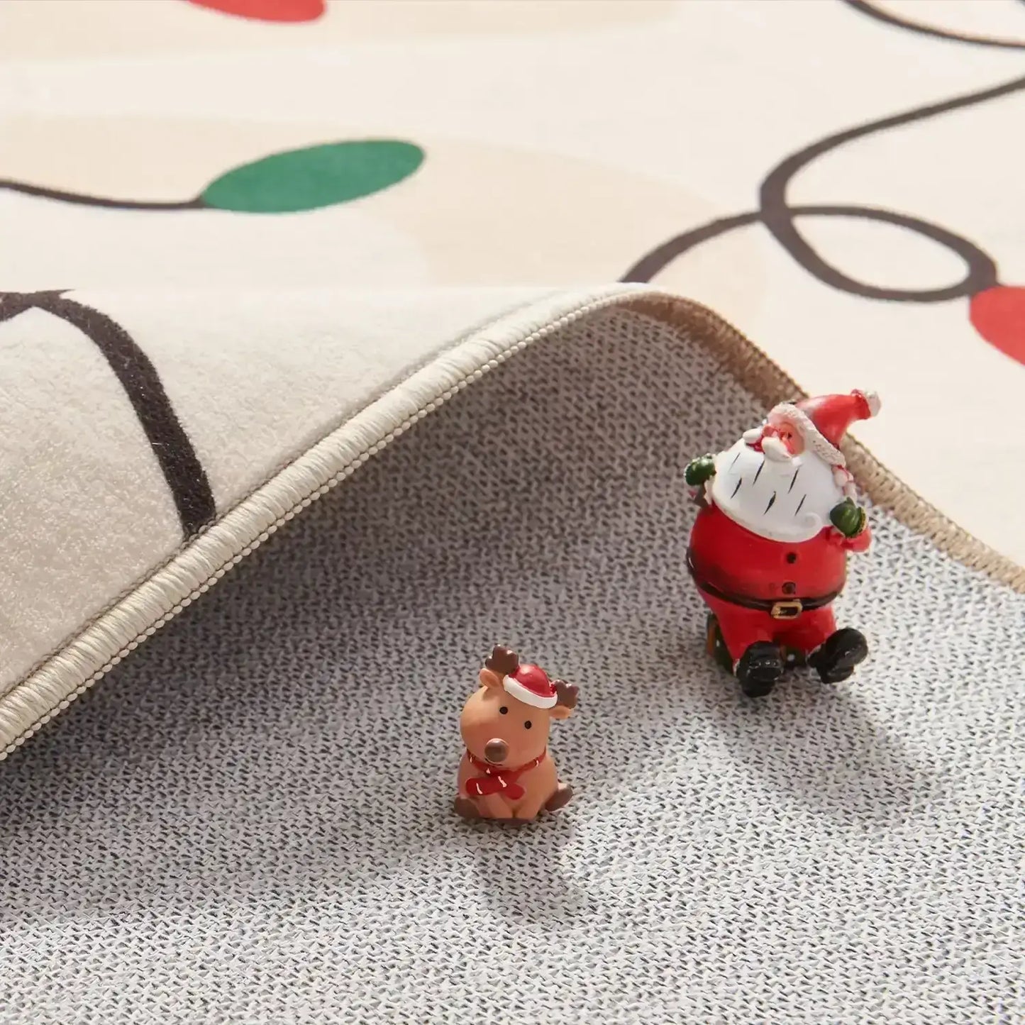 HoHoHo Jingle Lights Rug - Jinchan Home