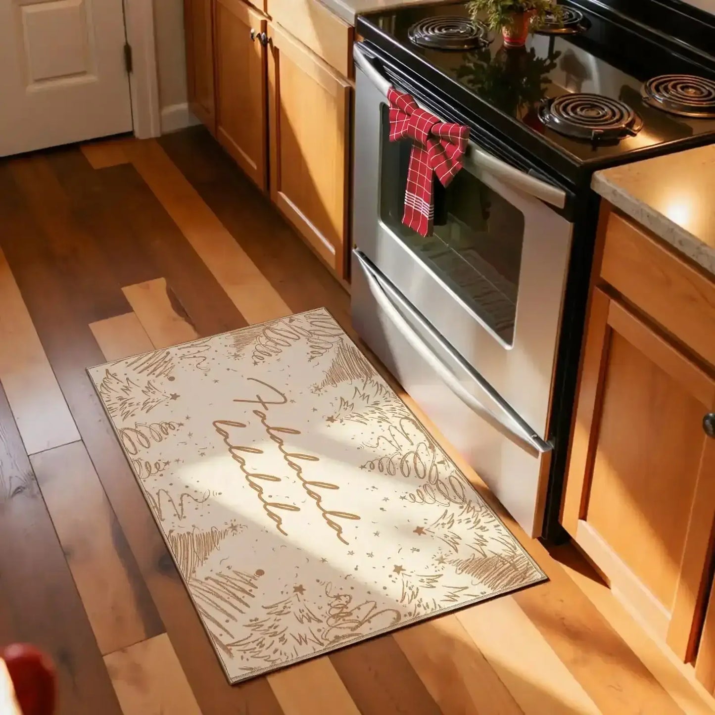 Deck The Halls Christmas Rug - Jinchan Home