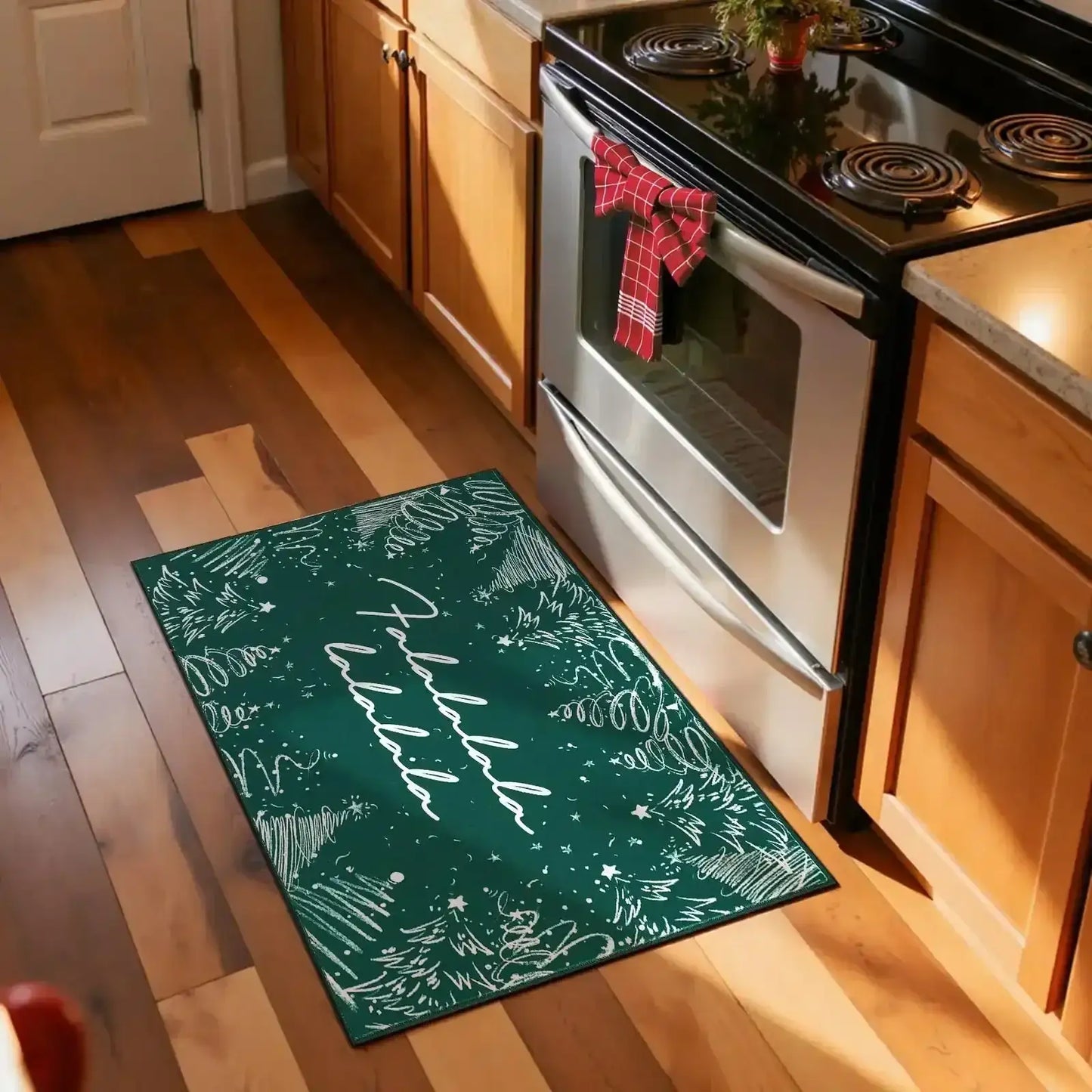 Deck The Halls Christmas Rug - Jinchan Home