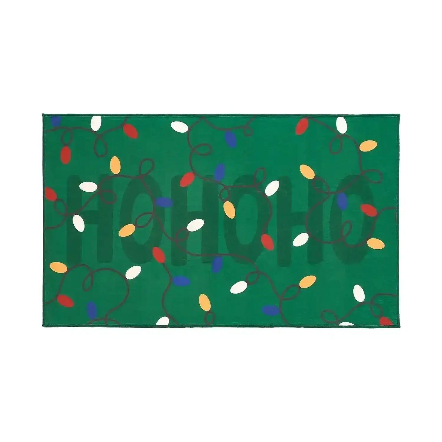 HoHoHo Jingle Lights Rug - Jinchan Home