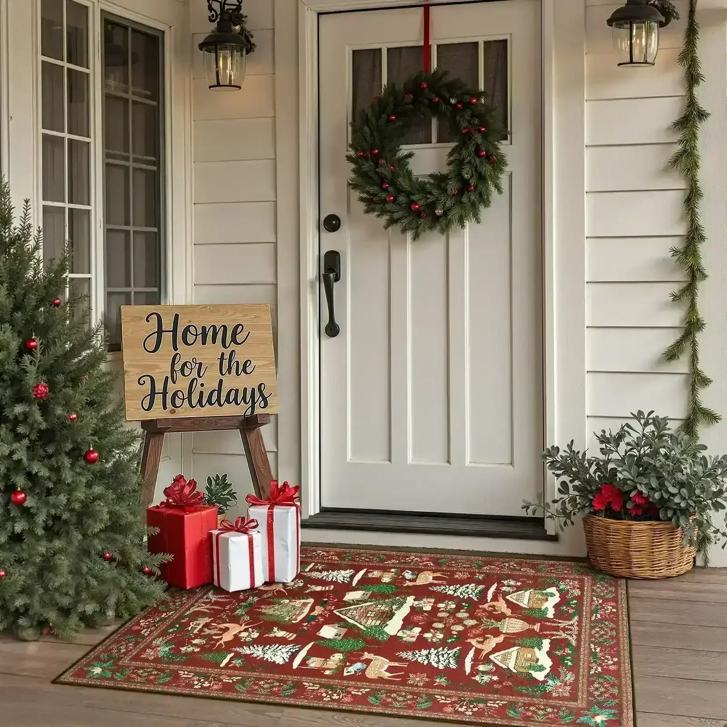 Cabin Tales Rug - Jinchan Home