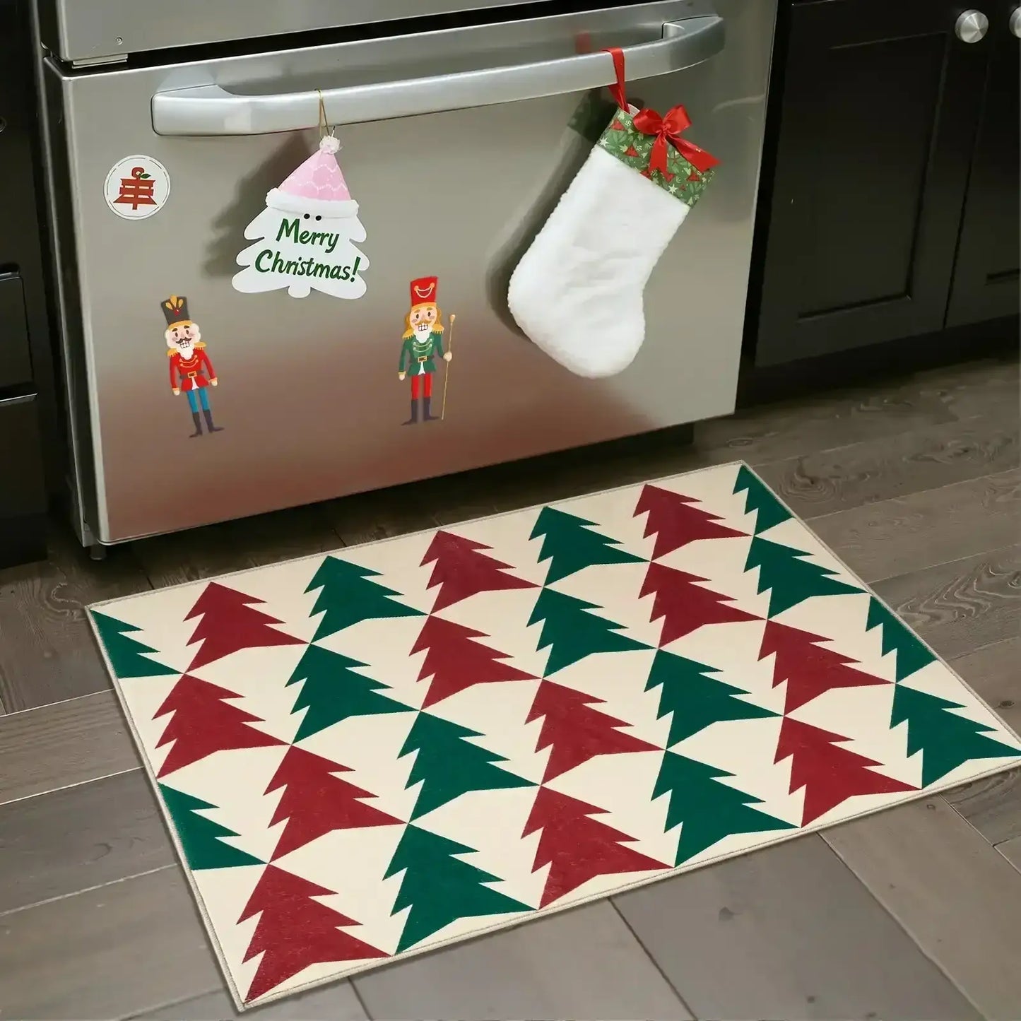 Christmas Trees Rug - Jinchan Home