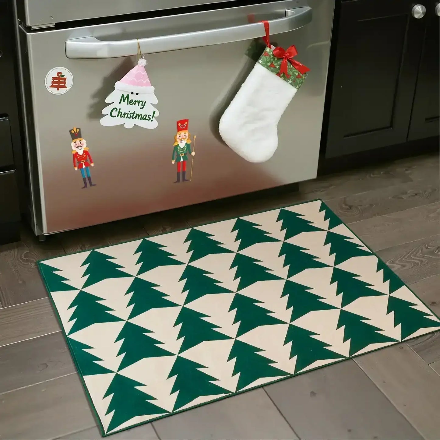 Christmas Trees Rug - Jinchan Home