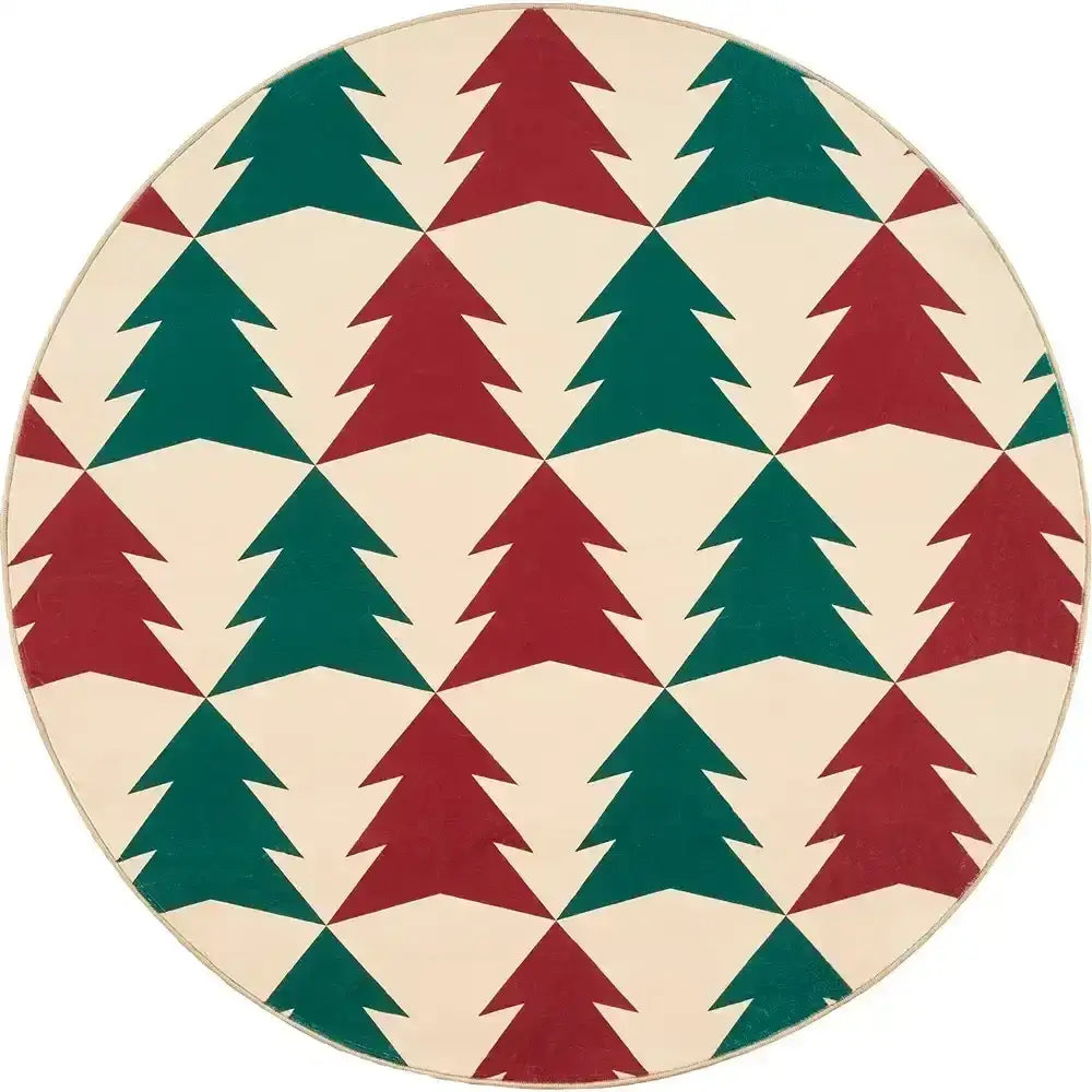 Christmas Trees Rug - Jinchan Home