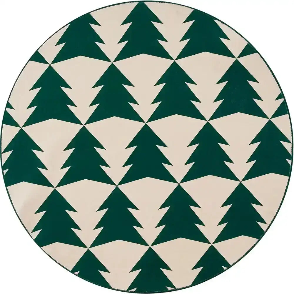 Christmas Trees Rug - Jinchan Home
