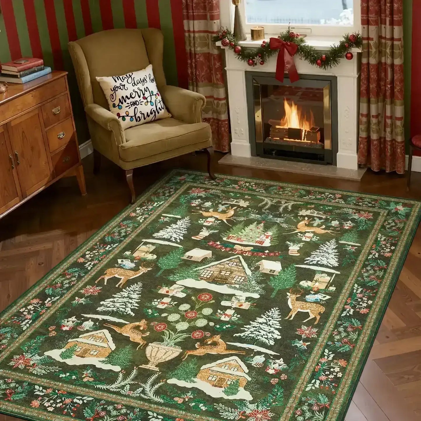 Cabin Tales Rug - Jinchan Home