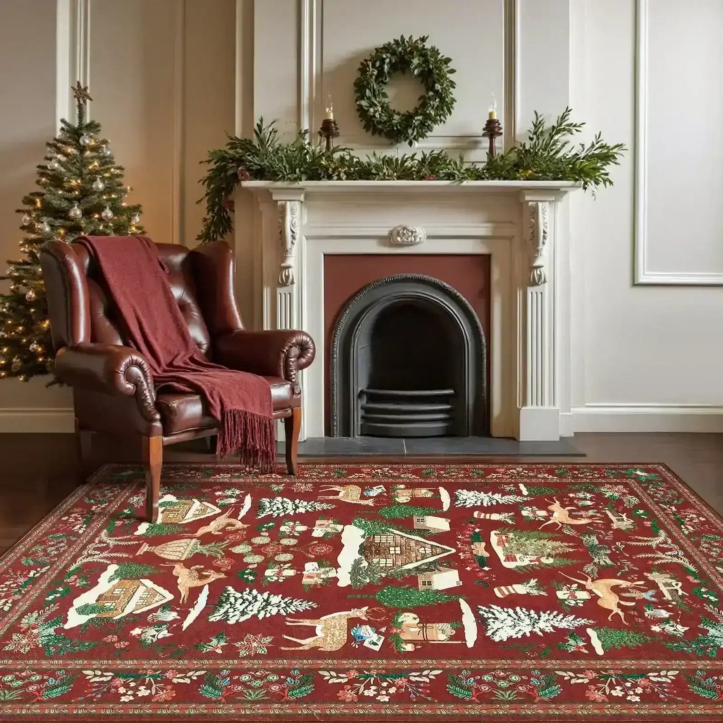 Cabin Tales Rug - Jinchan Home