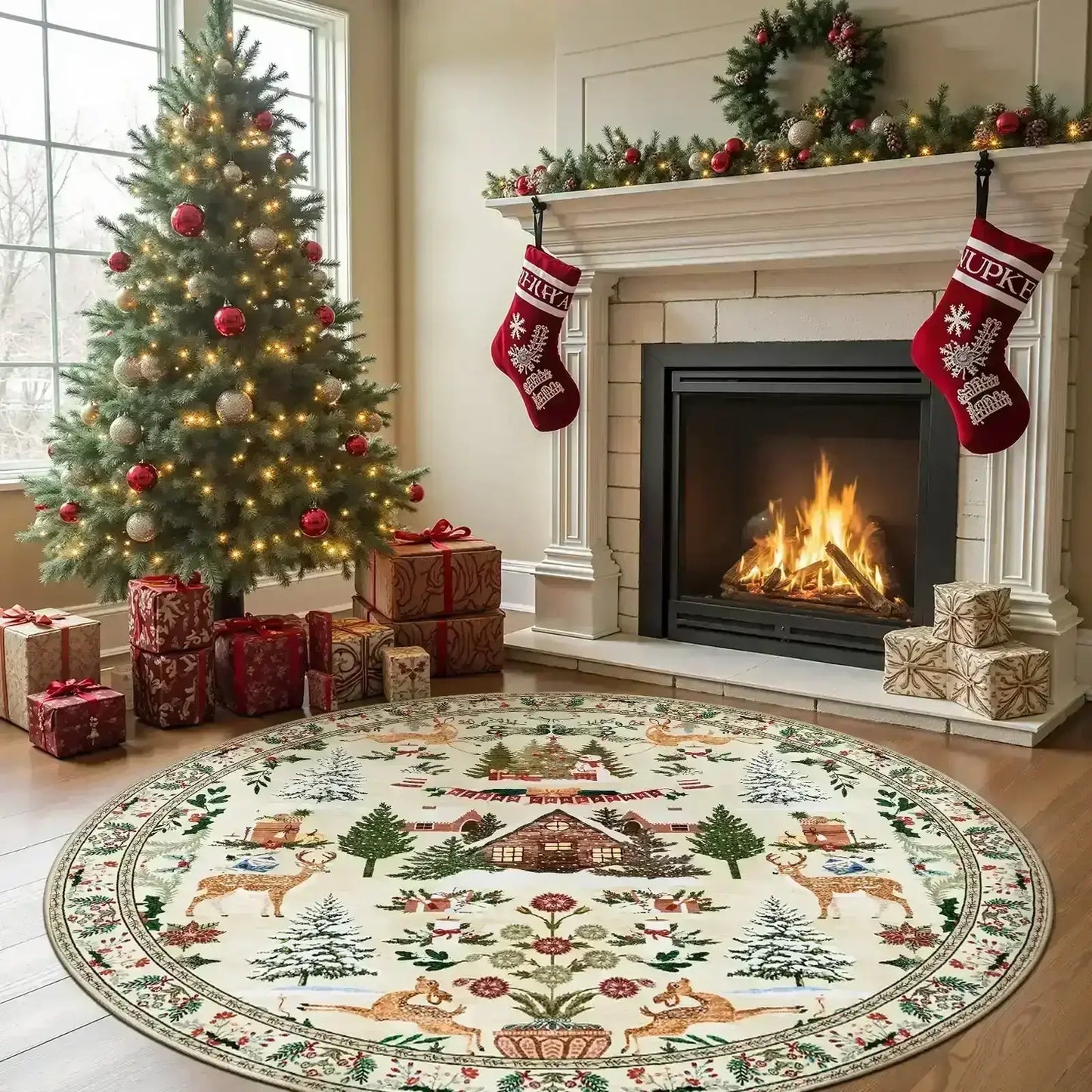 Cabin Tales Rug - Jinchan Home