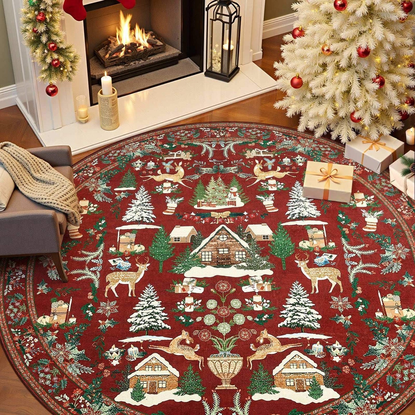 Cabin Tales Rug - Jinchan Home