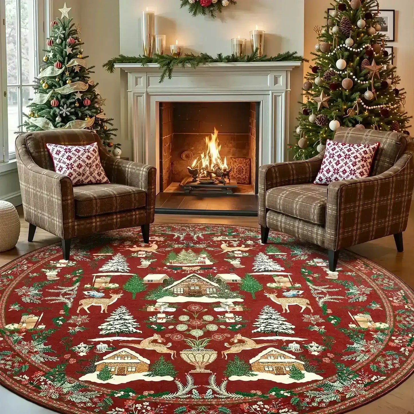 Cabin Tales Rug - Jinchan Home