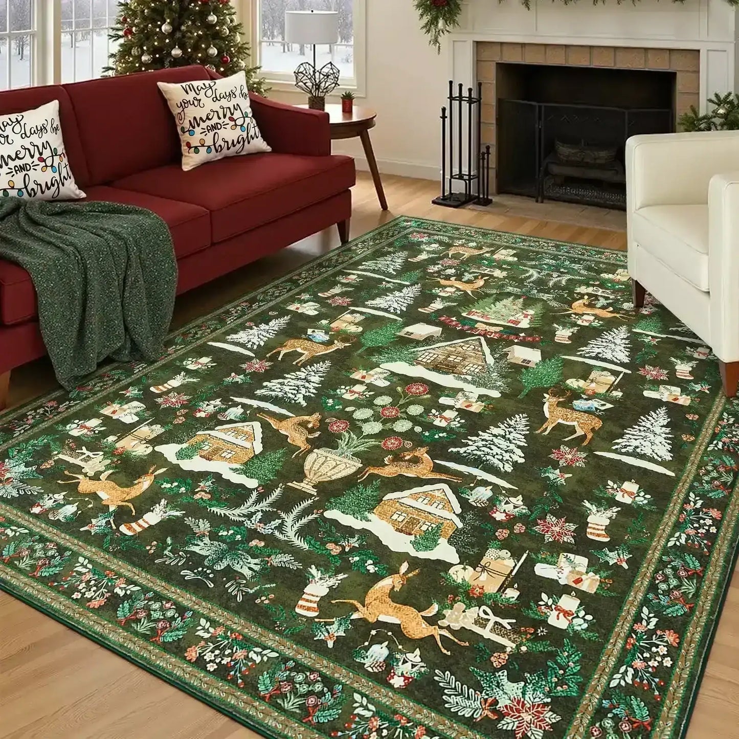 Cabin Tales Rug - Jinchan Home