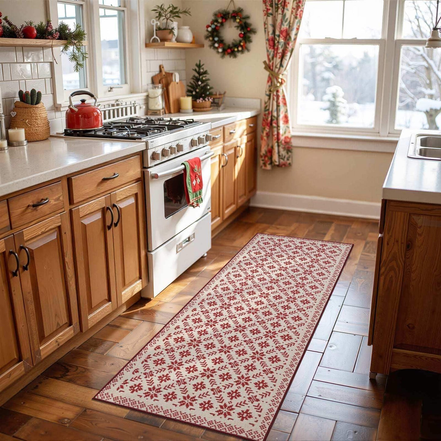 Knit Look Rug - Jinchan Home