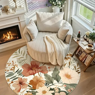 
                    
                      Floral Bouquet Rug - Jinchan Home
                    
                  