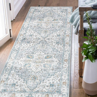 Vintage Persian Medallion Rug - Jinchan Home