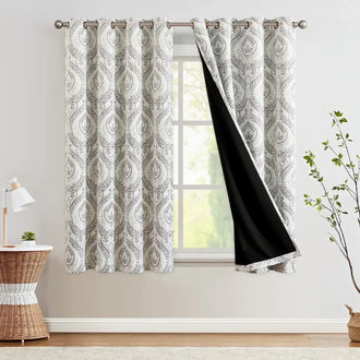 
                    
                      Paisley Pattern Grommet Curtains - Jinchan Home
                    
                  
