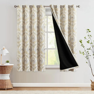 
                    
                      Paisley Pattern Grommet Curtains - Jinchan Home
                    
                  