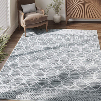 
                    
                      Moroccan Diamond Geometric Rug - Jinchan Home
                    
                  