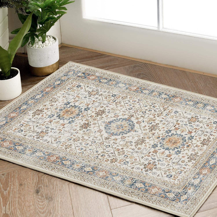Persian-Style Scattered Medallion Rug - Jinchan Home