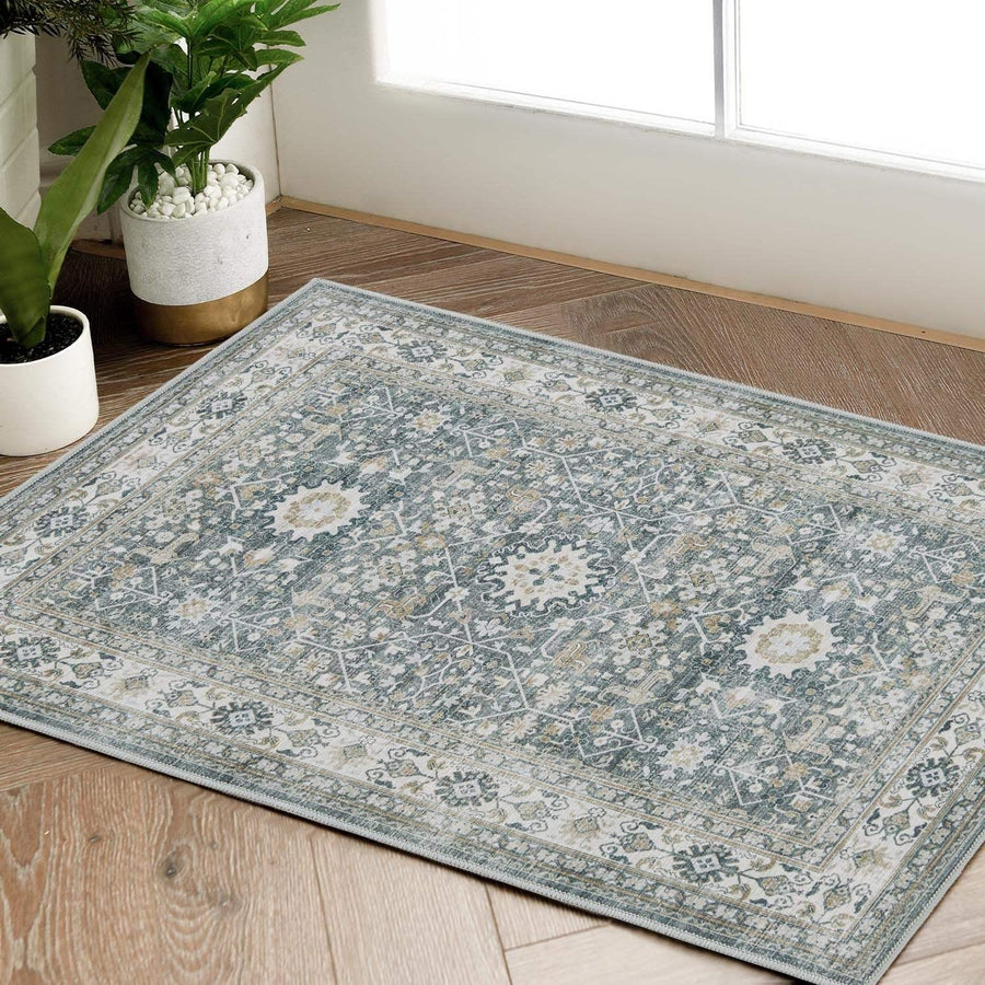 Persian-Style Scattered Medallion Rug - Jinchan Home