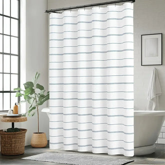 
                    
                      Double-Line Striped Shower Curtain - Jinchan Home
                    
                  