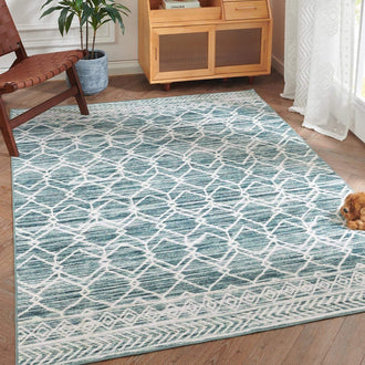 
                    
                      Moroccan Diamond Geometric Rug - Jinchan Home
                    
                  