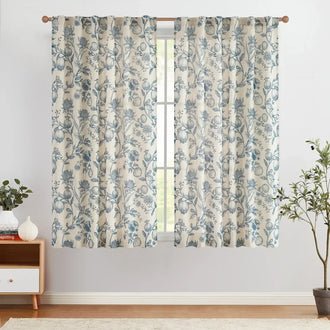
                    
                      Vintage Pomegranate Botanical Curtains - Jinchan Home
                    
                  