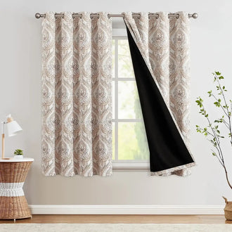 
                    
                      Paisley Pattern Grommet Curtains - Jinchan Home
                    
                  