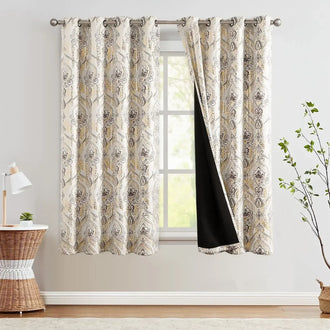 
                    
                      Paisley Pattern Grommet Curtains - Jinchan Home
                    
                  