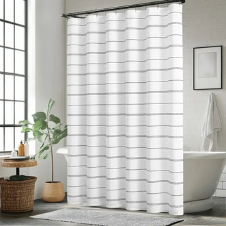 
                    
                      Double-Line Striped Shower Curtain - Jinchan Home
                    
                  