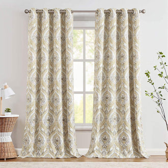 
                    
                      Paisley Pattern Grommet Curtains - Jinchan Home
                    
                  