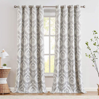 
                    
                      Paisley Pattern Grommet Curtains - Jinchan Home
                    
                  