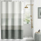 
                    
                      Gradient Striped Textured Shower Curtain - Jinchan Home
                    
                  