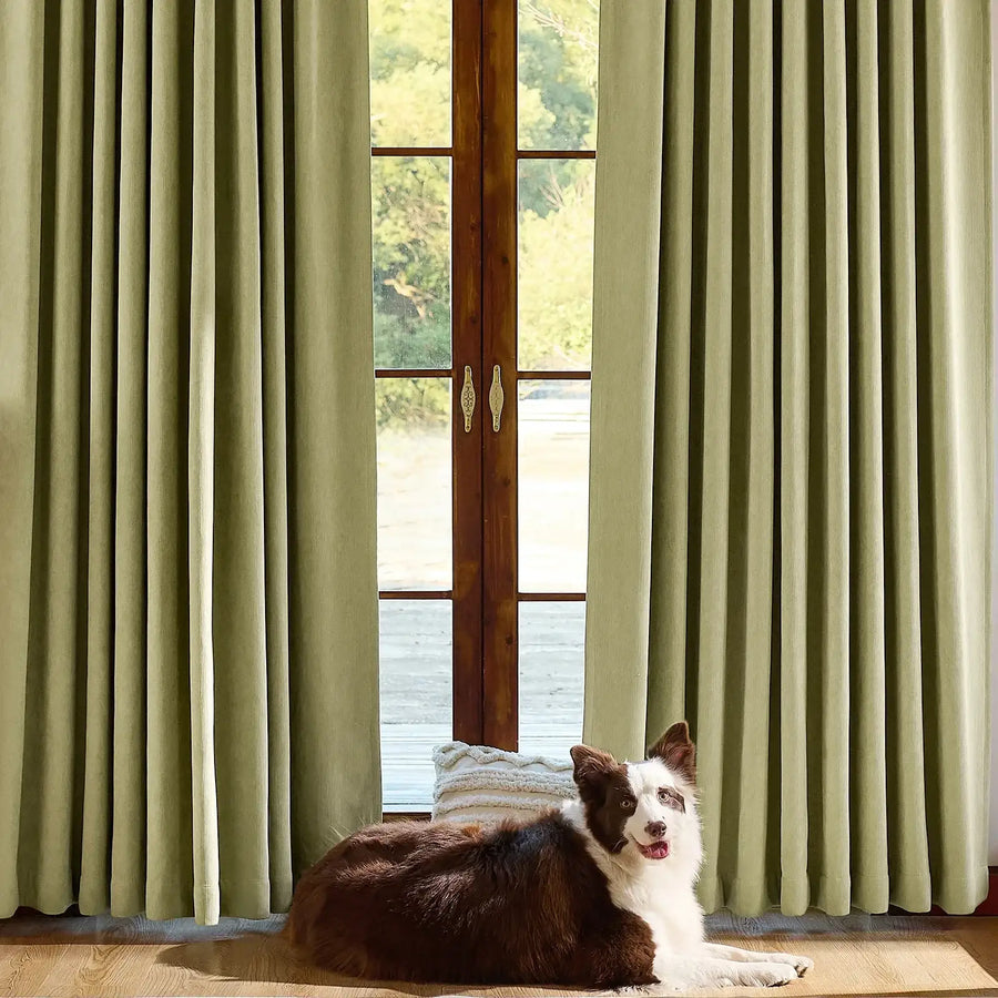 Luxe Chenille Blackout 3-in-1 Curtains - Jinchan Home