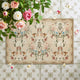 
                    
                      Vintage Floral & Hummingbird Embroidered Rug - Jinchan Home
                    
                  