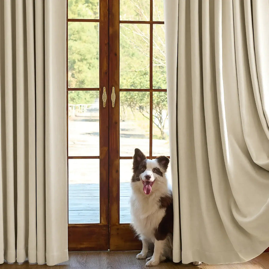 Luxe Chenille Blackout 3-in-1 Curtains - Jinchan Home