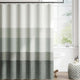 
                    
                      Gradient Striped Textured Shower Curtain - Jinchan Home
                    
                  