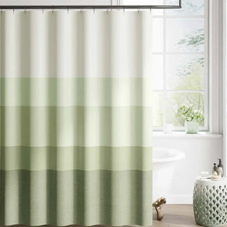 
                    
                      Gradient Striped Textured Shower Curtain - Jinchan Home
                    
                  