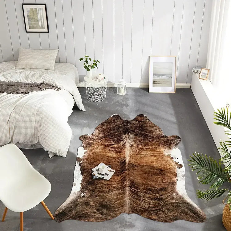 Irregular Cowhide Rug - Jinchan Home
