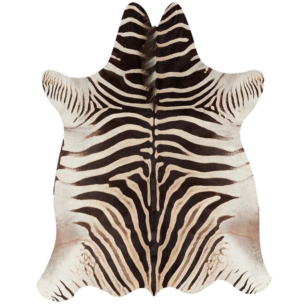 Jungle Zebra Rug - Jinchan Home