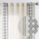 
                    
                      Embroidered Boho Ikat Geometric Curtains - Jinchan Home
                    
                  