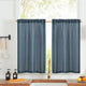 
                    
                      Slanted Line Dot Stripe Rod Pocket Kitchen Curtains - Jinchan Home
                    
                  